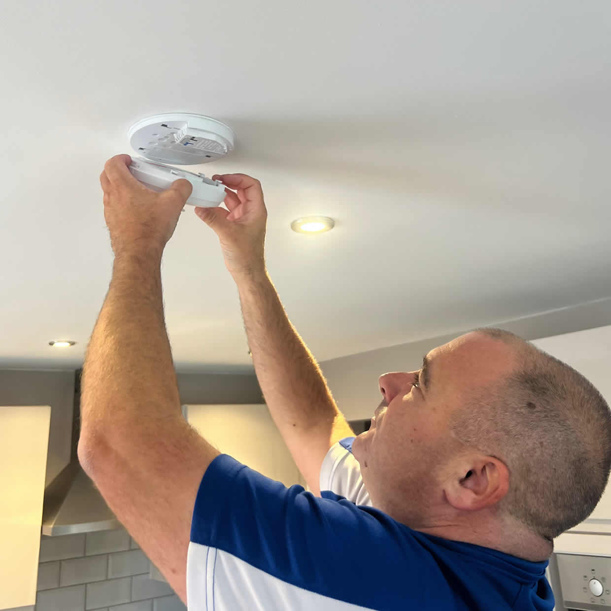 Smoke alarm installation service in Pudsey